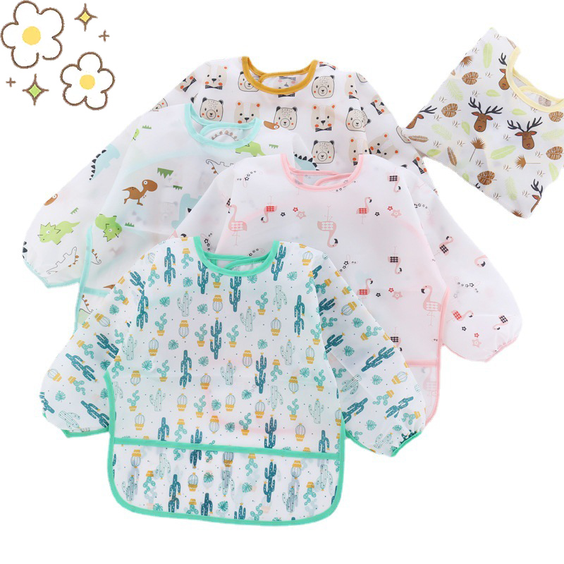 Silicone Baby Bibs - مريلة كرتونية من السيليكون للأطفال من