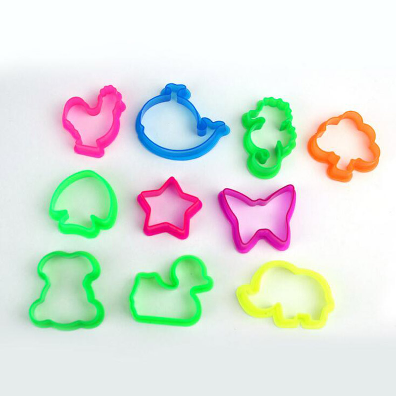 Baby Products Keeping Bag - 10 قطعة/الوحدة الحيوان الطين بلايدووغ قالب