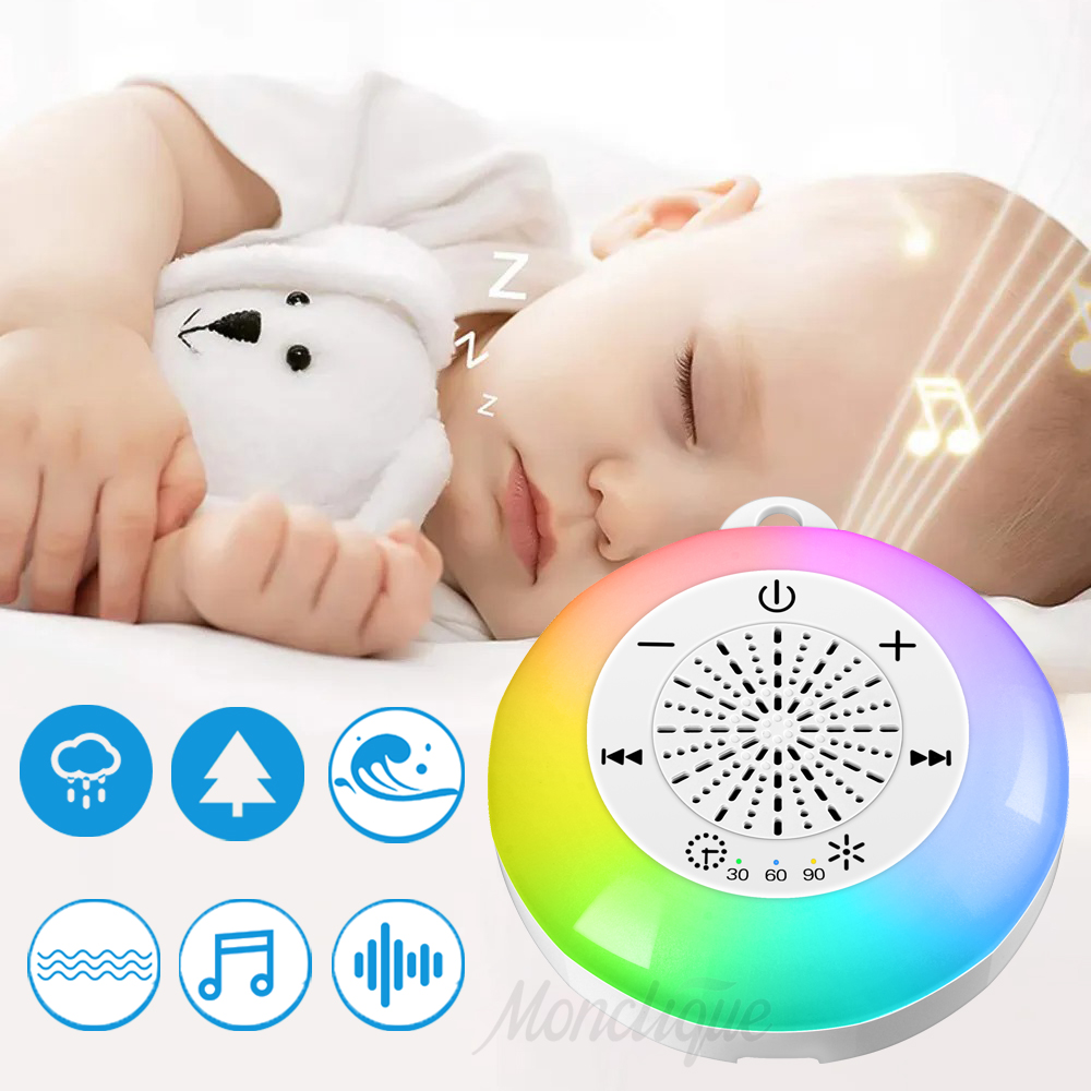 White Noise Machine Baby - آلة نوم الطفل الأبيض الضوضاء USB