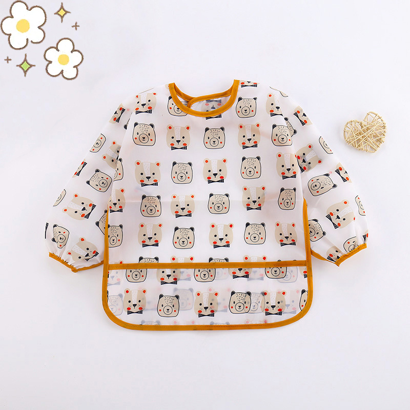 مريلة كرتونية من السيليكون للأ - مراجعة Silicone Baby Bibs وسعره