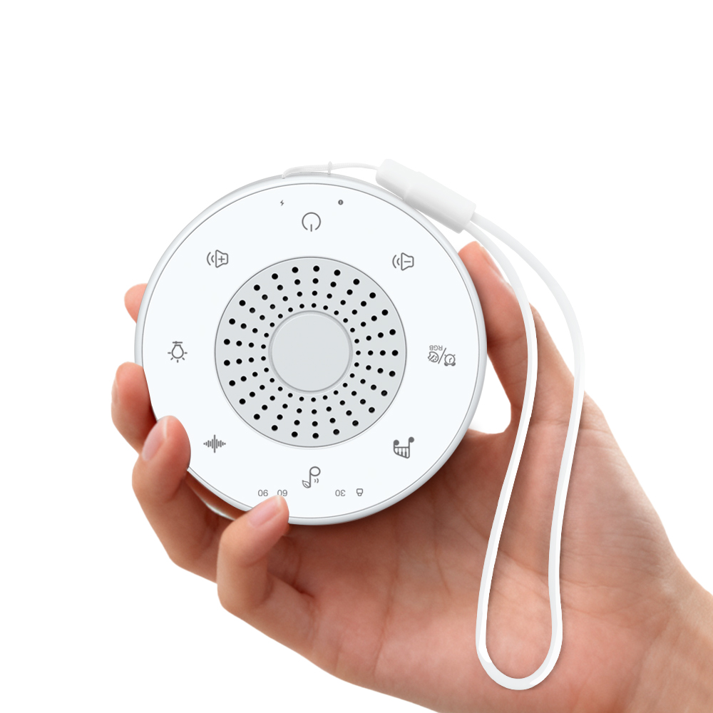 جهاز مراقبة الطفل بمؤقت تهويدة - مراجعة White Noise Machine Baby وسعره
