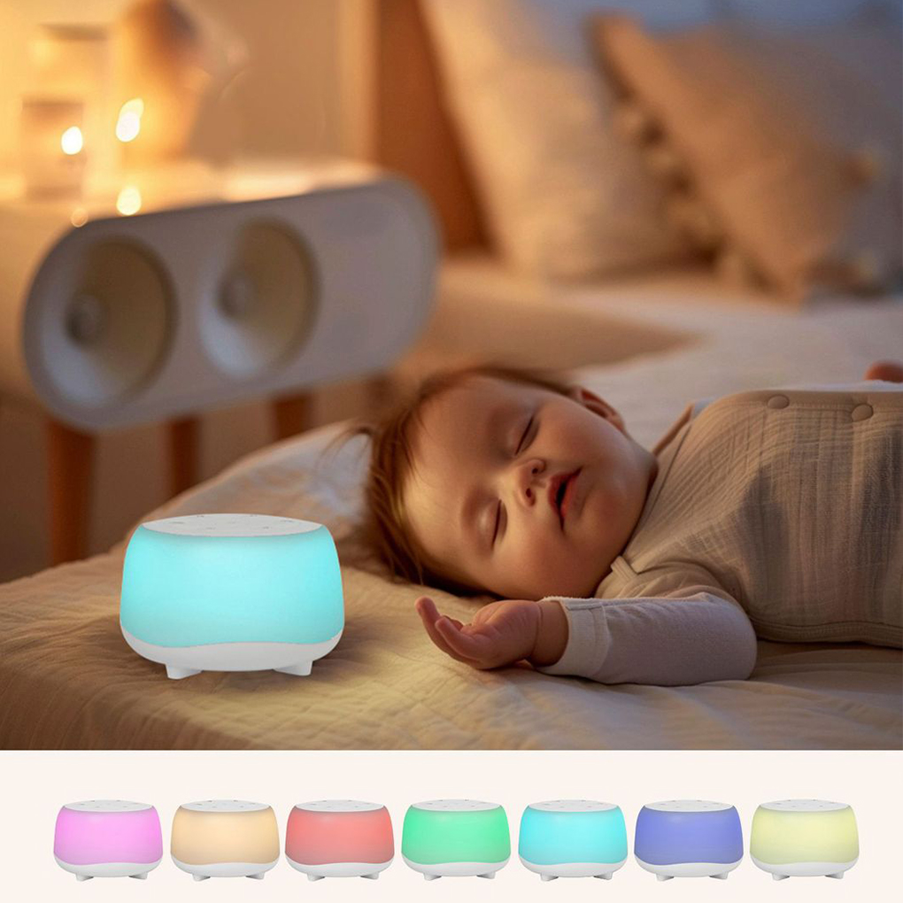 ماكينة ضوضاء بيضاء جديدة لسطح  - مراجعة White Noise Machine Baby وسعره