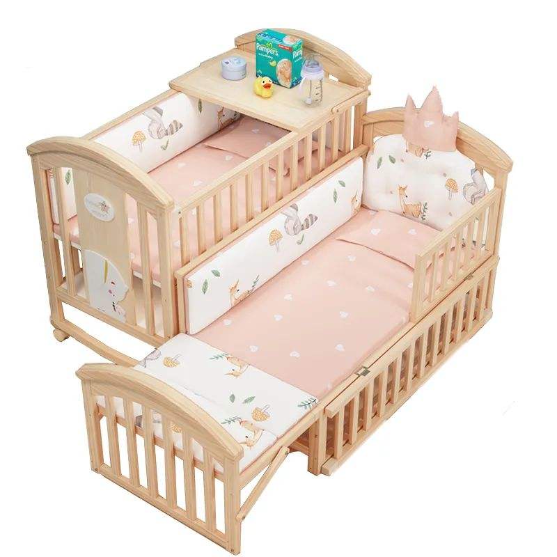 منتج جديد: سرير أطفال خشبي أبي - مراجعة Baby Products For Newborn وسعره