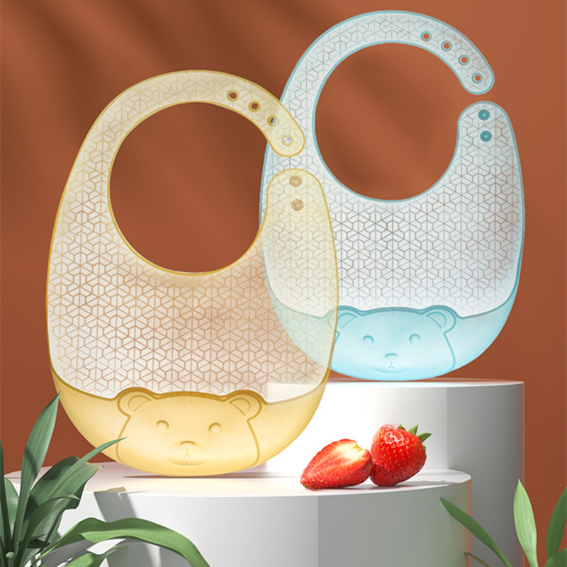 مريلة تناول الطعام للأطفال، مر - مراجعة Silicone Baby Bibs وسعره