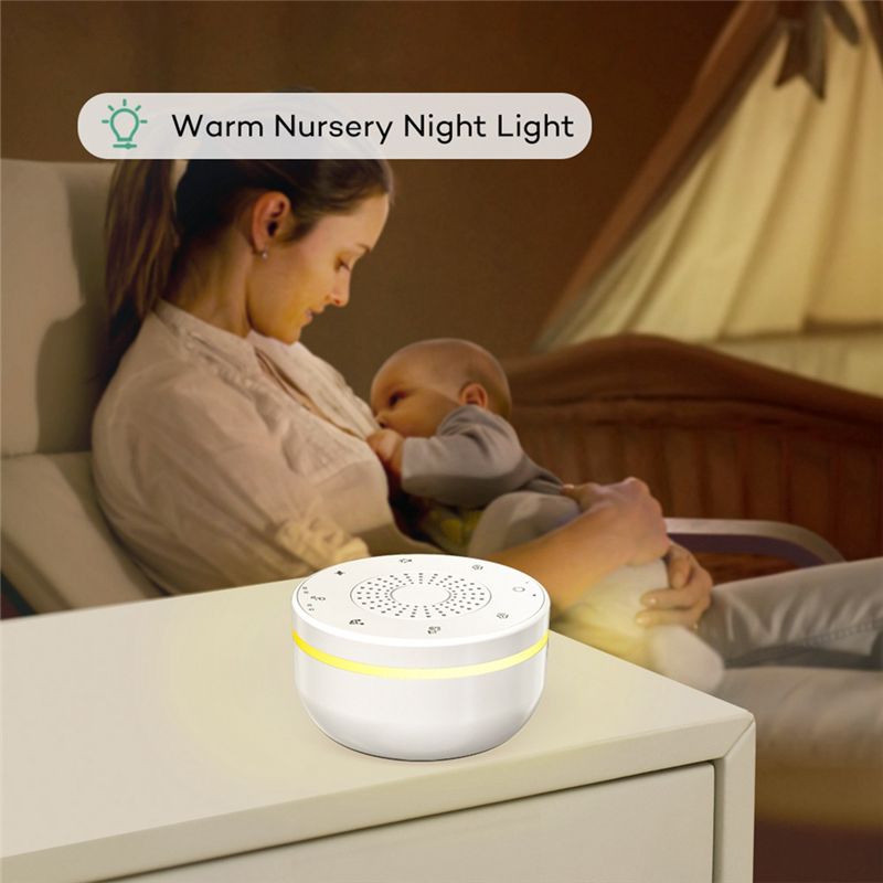 جهاز صوت محمول للنوم من ABXF-S - مراجعة White Noise Machine Baby وسعره