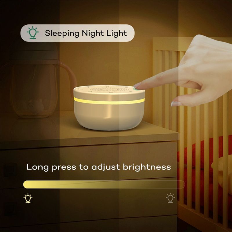 جهاز صوت محمول للنوم من ABXF-S - مراجعة White Noise Machine Baby وسعره