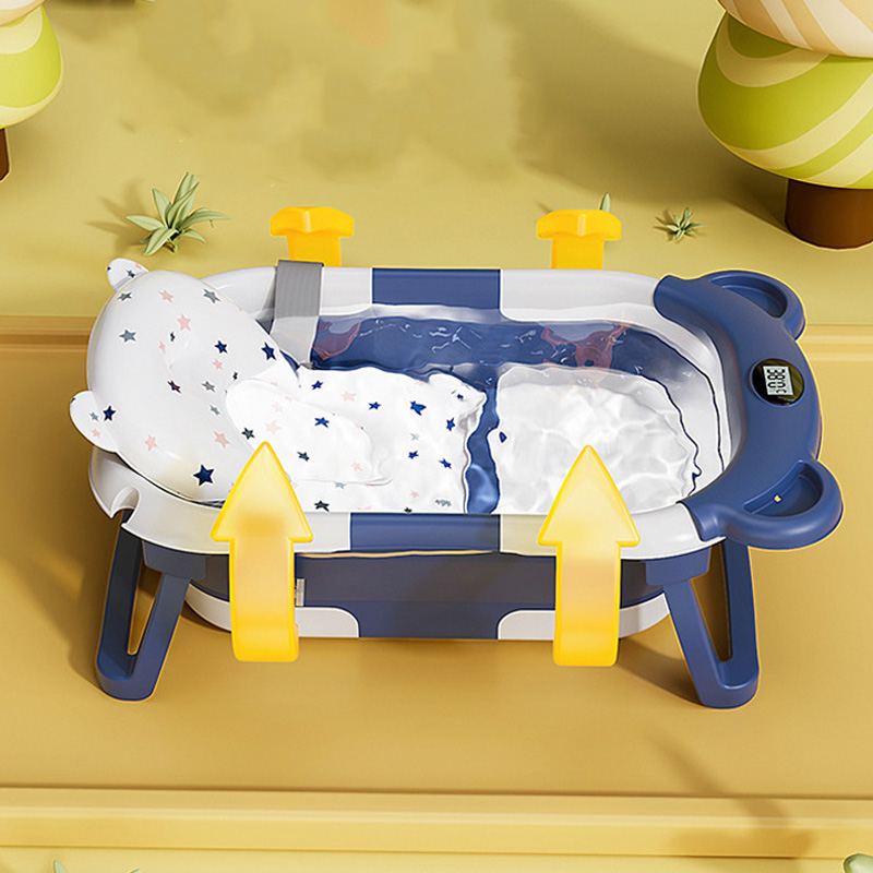 حوض استحمام قابل للطي لحمام ال - مراجعة Baby Products For Newborn وسعره
