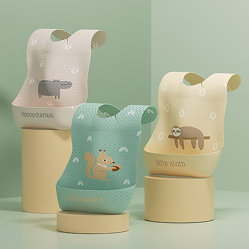 مريلة أطفال مقاومة للماء قابلة - مراجعة Silicone Baby Bibs وسعره