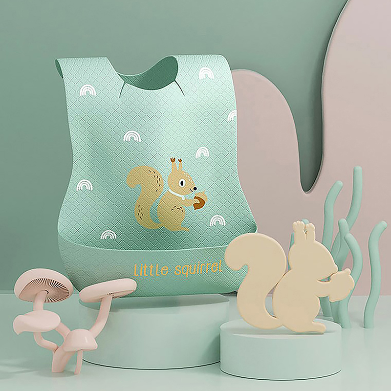 مريلة أطفال مقاومة للماء قابلة - مراجعة Silicone Baby Bibs وسعره