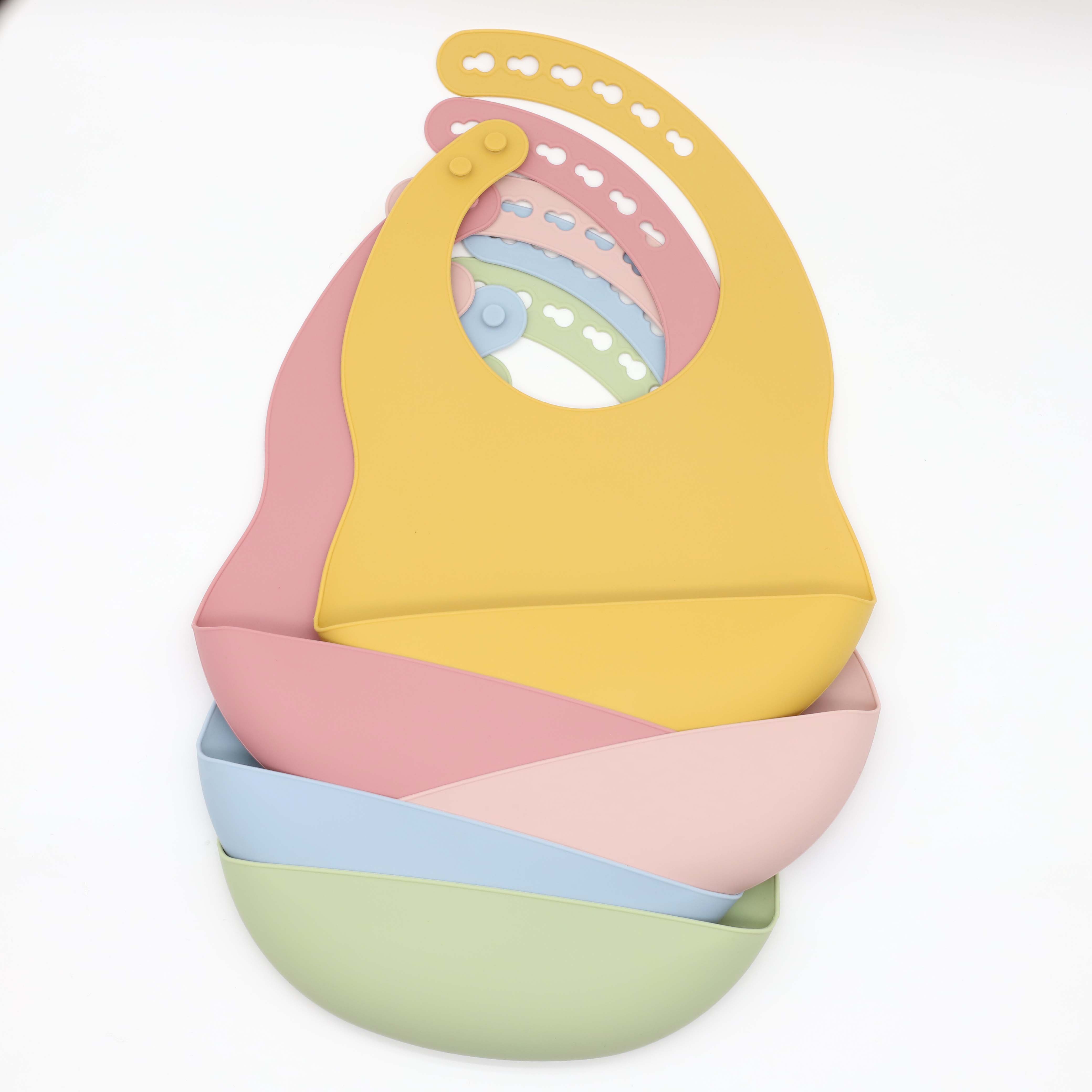 مريلة أطفال جديدة من السيليكون - مراجعة Silicone Baby Bibs وسعره