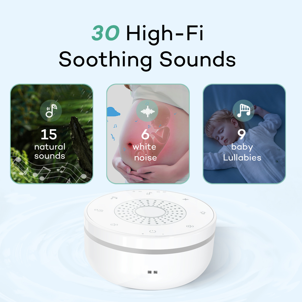 جهاز ضوضاء بيضاء للأطفال قابل  - مراجعة White Noise Machine Baby وسعره