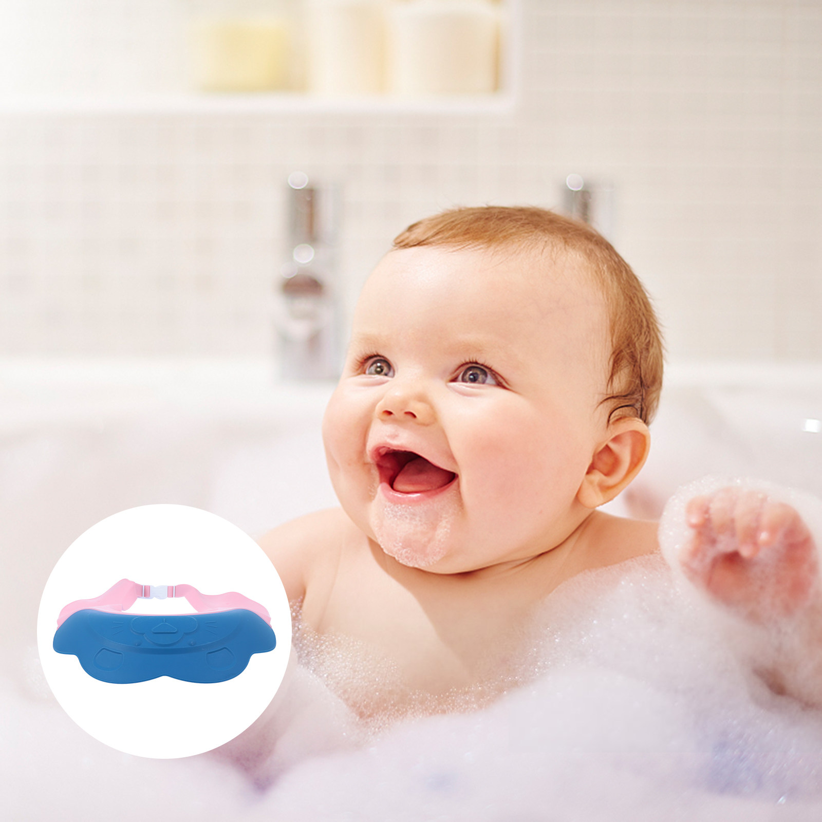قبعة حماية للاستحمام للأطفال،  - مراجعة Infant Head Protector وسعره