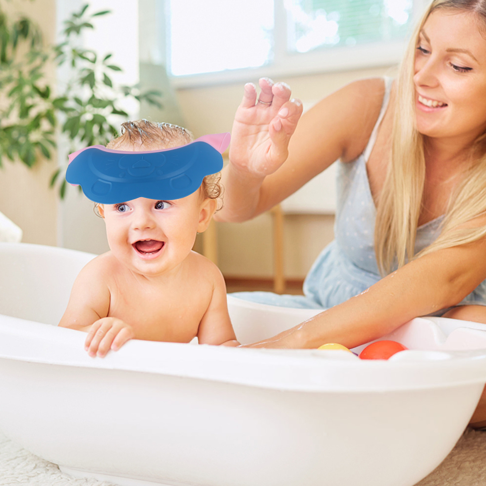 قبعة حماية للاستحمام للأطفال،  - مراجعة Infant Head Protector وسعره