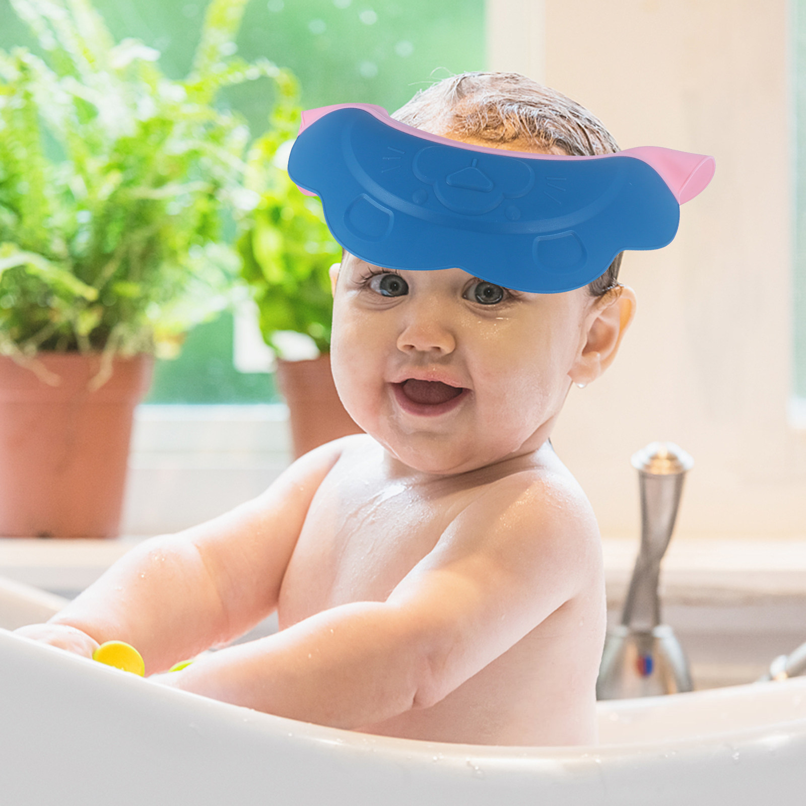 قبعة حماية للاستحمام للأطفال،  - مراجعة Infant Head Protector وسعره